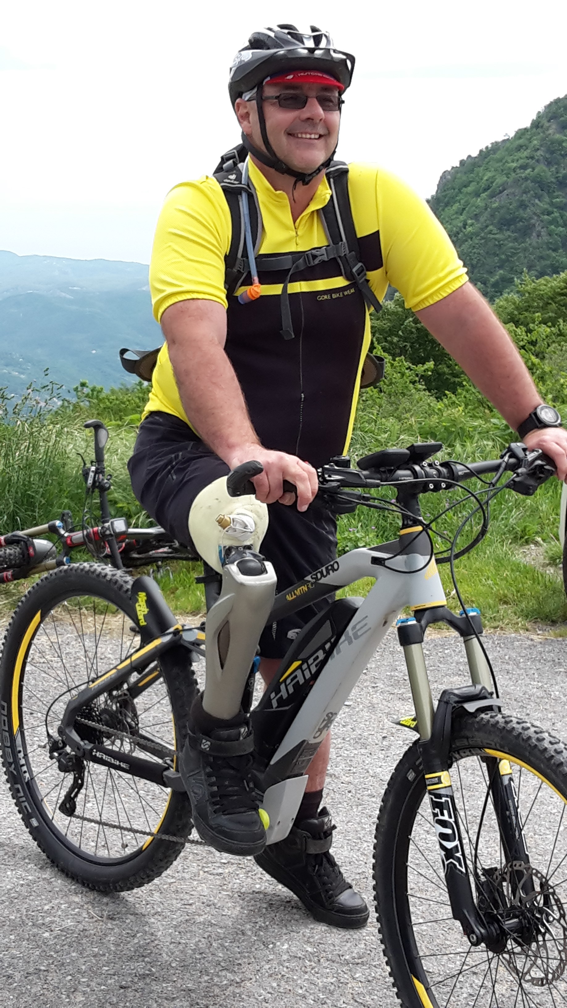 Stephan Mayr beim 2. Ostsee-Meeting für Menschen mit Handicap