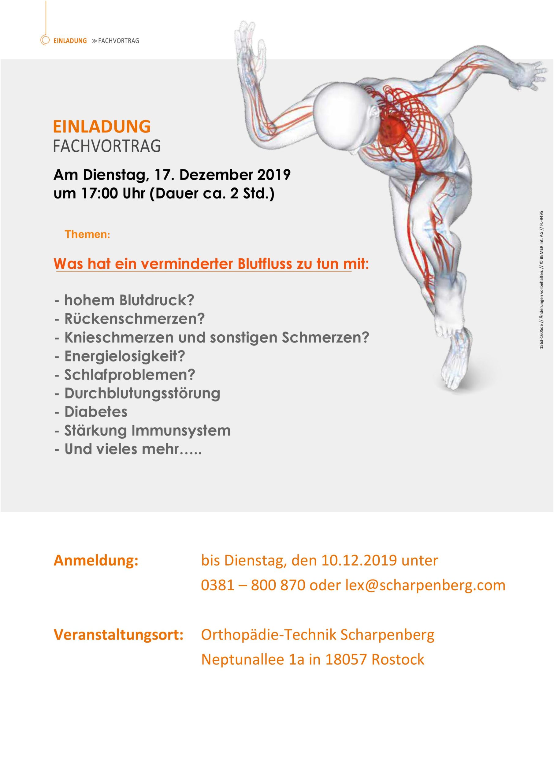 Einladung zum Fachvortrag!